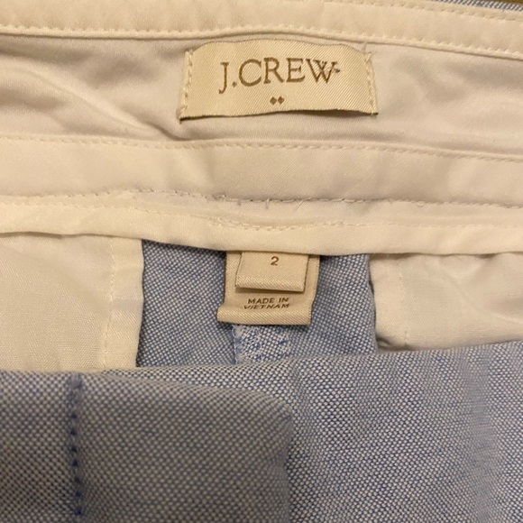 J. Crew Factory blue Oxford shorts - Picture 9 of 9